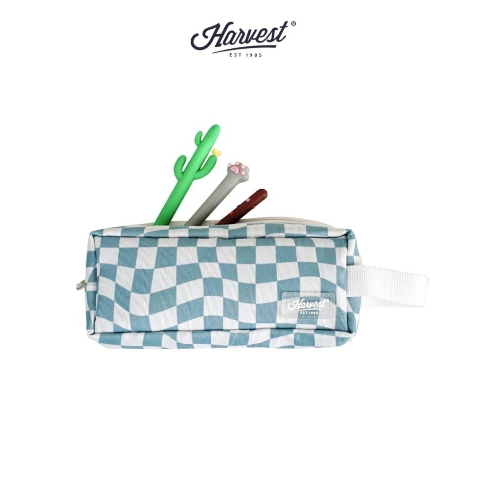

BISA COD Tempat Pensil / Pencil Case Harvest Pop Case Checkered - Sky Blue eq-77