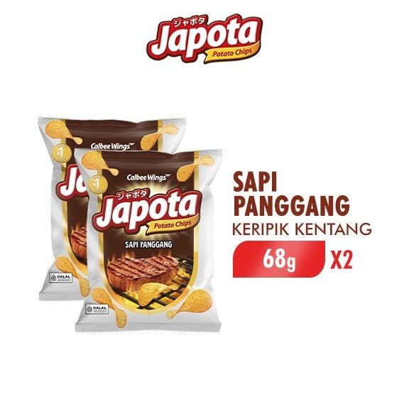 

Japota Keripik Kentang Sapi Panggang (Beef Bbq) X 5 Pcs