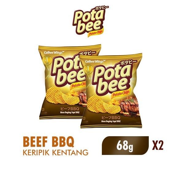 

Potabee Keripik Kentang Bbq 68 Gr X 2 Pcs