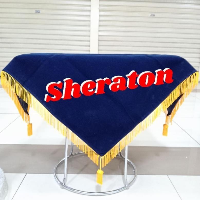 PROMO - ALAS BAKI PASKI ALAS BAKI UPACARA BENDERA POLOS WARNA BIRU DONGKER