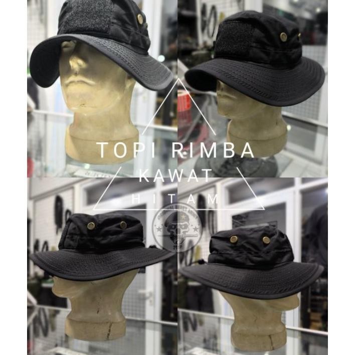 Topi Rimba Kawat/Topi Rimba Hitam