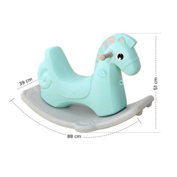 Mainan Anak Kuda Kudaan Dorong Junkat Jungkit Mainan Jungkit