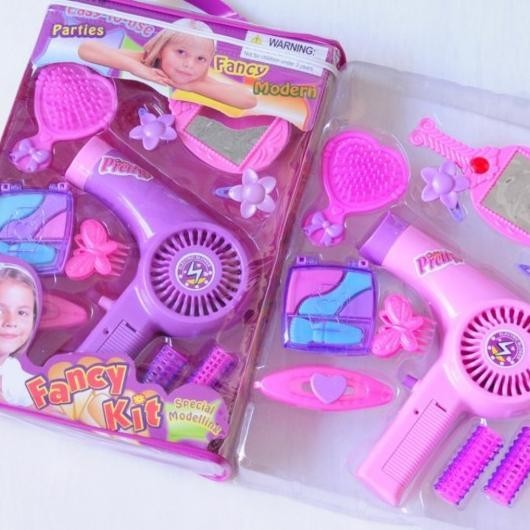 Mainan Set Alat Salon Make Up Anak Perempuan - Mainan Make Up Anak