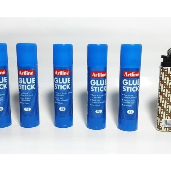 

Lem Kertas 8 Gram Artline Glue Sti Aman Untuk Linting Rokok