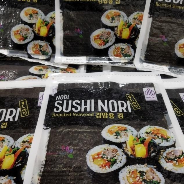 

Sushi N / Sakao N Isi 50 Lembar Rumput Laut Halal