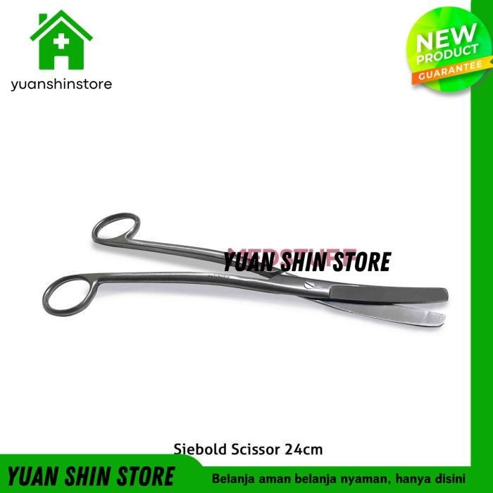 

GUNTING SIEBOLD SCISSORS SIEBOLD UTERINE SCISSORS BY YUAN SHIN STORE !!