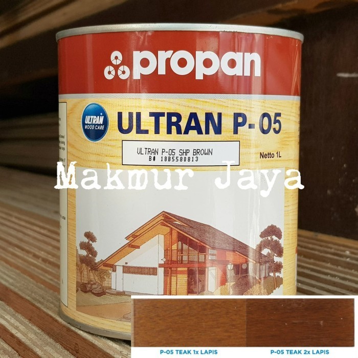 Produk Politur Kayu Propan Ultran P05 P-05 Teak