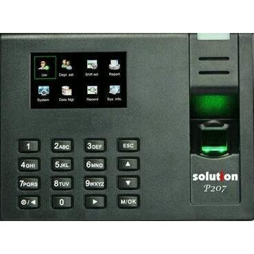 Solution P207 /Mesin absensi Sidik Jari/Fingerprint/Absen