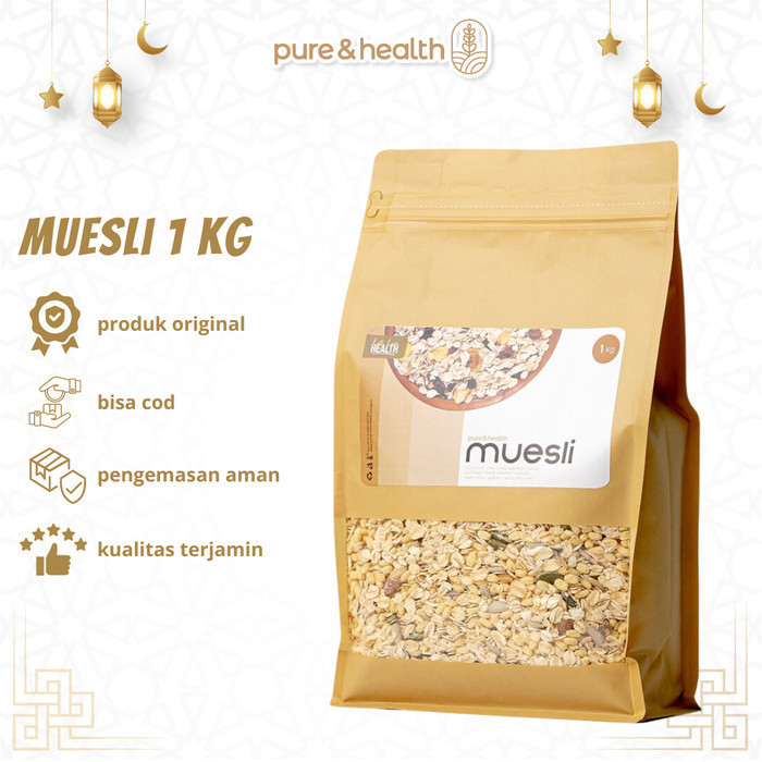 

PROMO SPECIAL Muesli Pure and Health Sereal dan Makanan Ringan Sehat Super Food