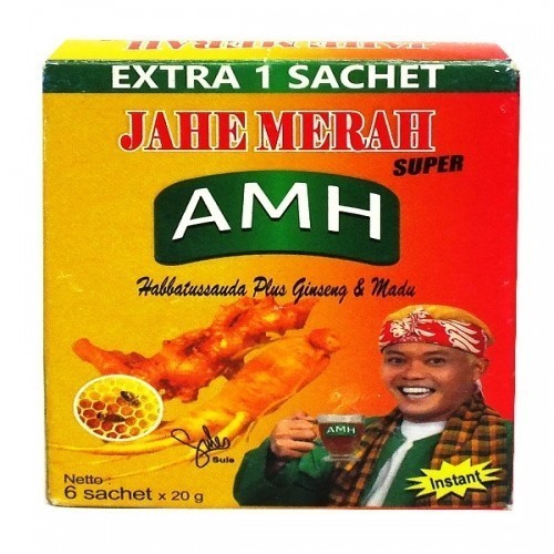 S29971 AMH JAHE MERAH SUPER MINUMAN SERBUK 100GR (5X20GR) BOX MAJU BERSAMA (20260207)