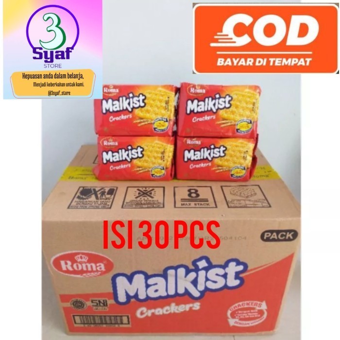

KOMPLIT ROMA CRACKERS MALKIST 135/125GR 1 DUS TERMURAH