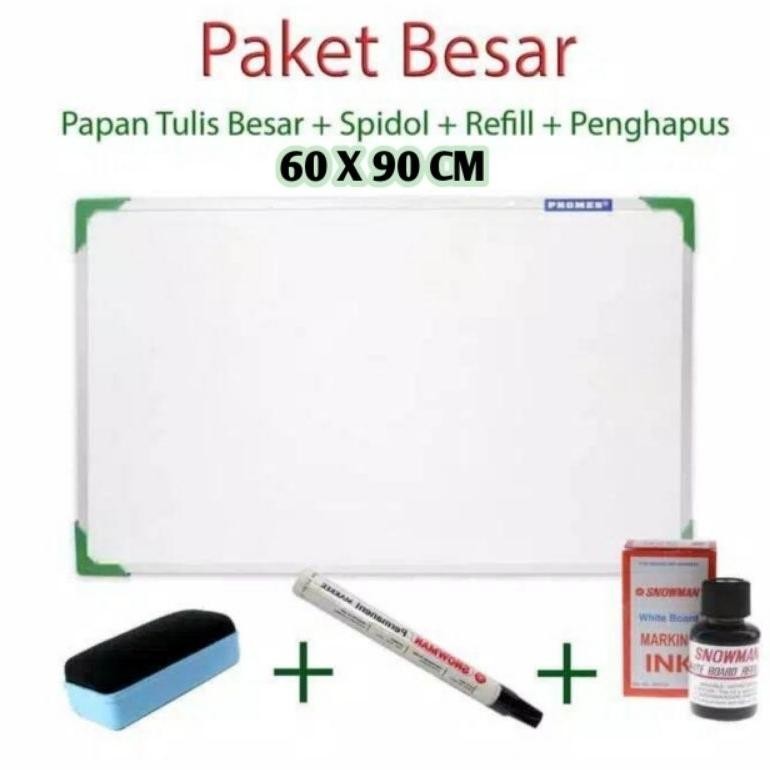 

Rf-45 Papan Tulis Whiteboard Free Spidol Penghapus Dan Tinta Paket Lengkap Original