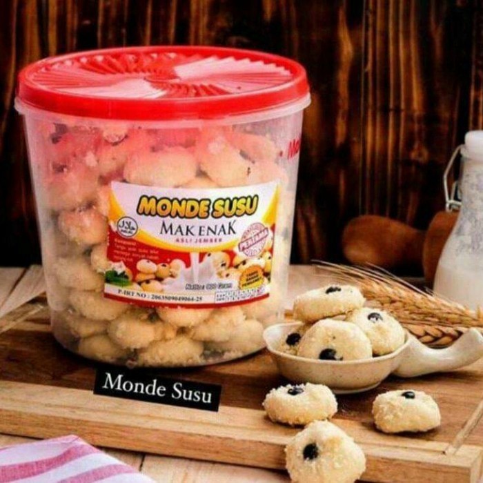 

STOK TERBATAS kue monde susu mak enak 900 gr