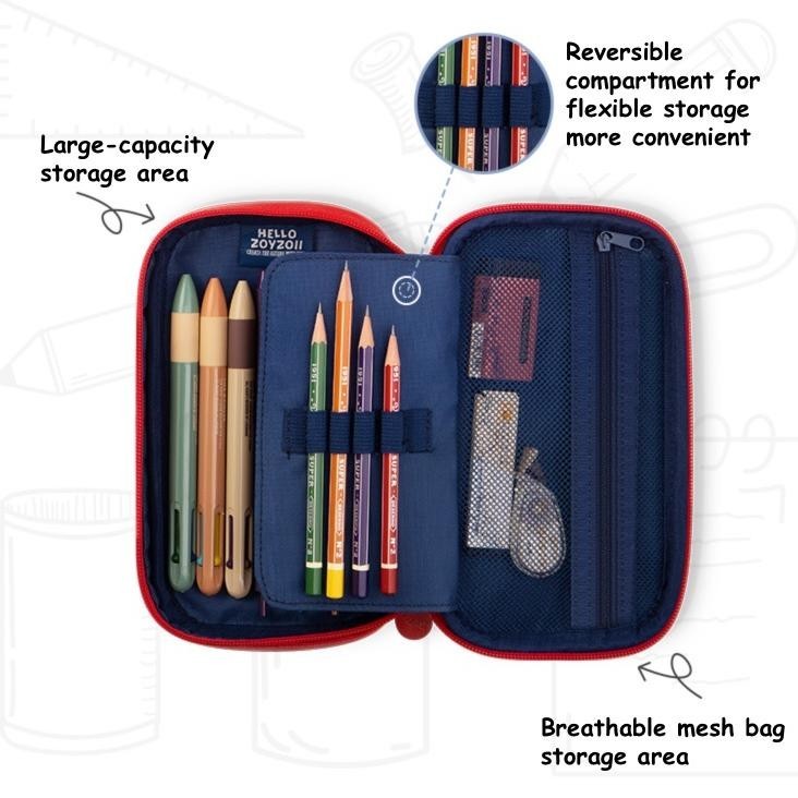 

Big Sale Zoyzoii Pencil Case Gift For Children Pencil Case Pencil Box Kotak Pensil Tempat Alat Tulis | Kado Mainan Anak Souvenir Goodie Bag Ultah Anak Fuz-611