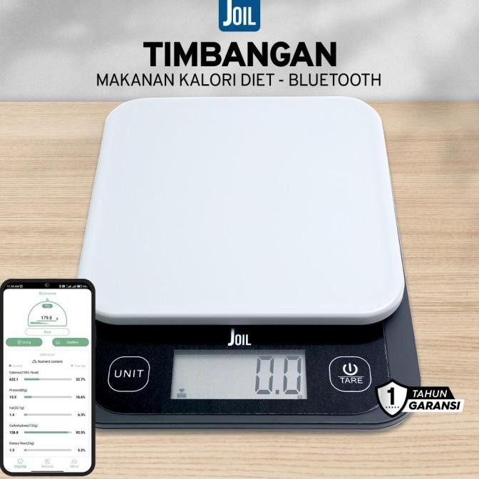 Timbangan Makanan Kalori Diet Bluetooth Smart Food Scale Digital Joil