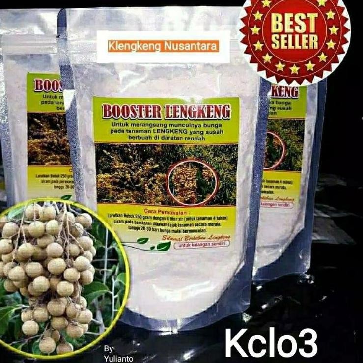 Murah Meriah [H-3T ] Promo... 250 Gram.. Boster Klengkeng / Kclo3 Murni-Langsung Kirim Gh-67