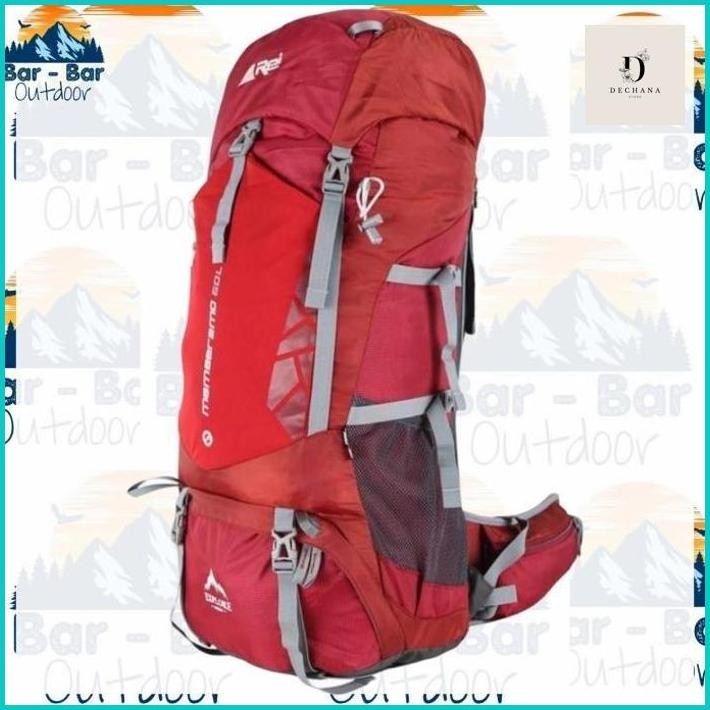 PERLENGKAPAN HIKING Tas Gunung Carrier Arei Rei Mamberamo 60L