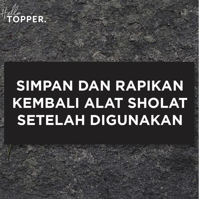 

TERBARU SIGN AKRILIK SIMPAN RAPIKAN ALAT SHOLAT | SIGN BOARD ACRYLIC PRINTED !!!!!