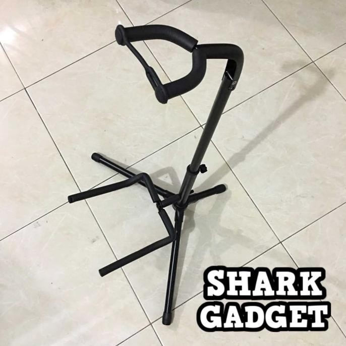 Stand Gitar Long Neck For Akustik Elektrik And Bass