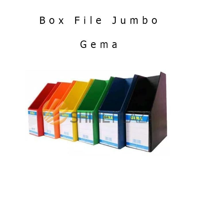 

Original Box File Jumbo Pvc Gema 11 Cm - Tempat Penyimpanan Kotak Kertas File