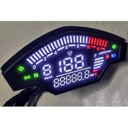 Spidometer Speedometer Motor Custom GL Cb Modifikasi Full LED Digital