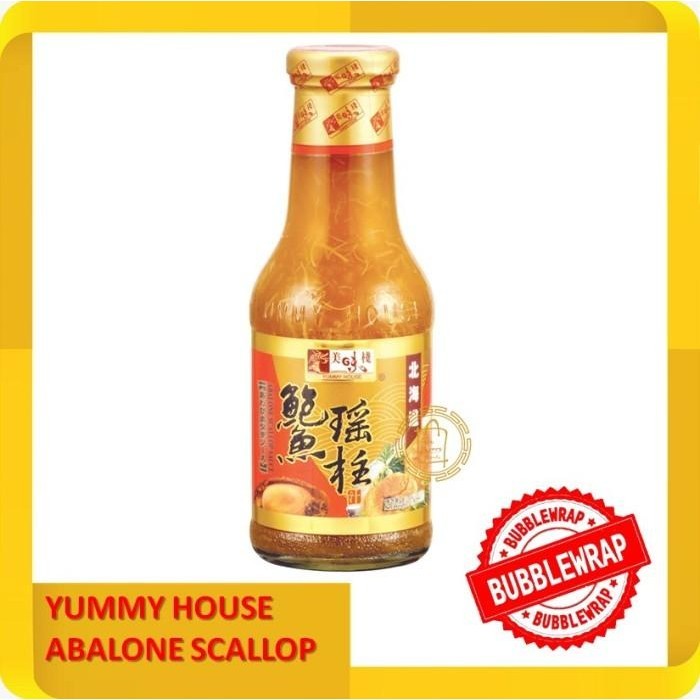 

ABALONE SCALLOP SAUCE YUMMY HOUSE 380 GR Kualitas Terbaik