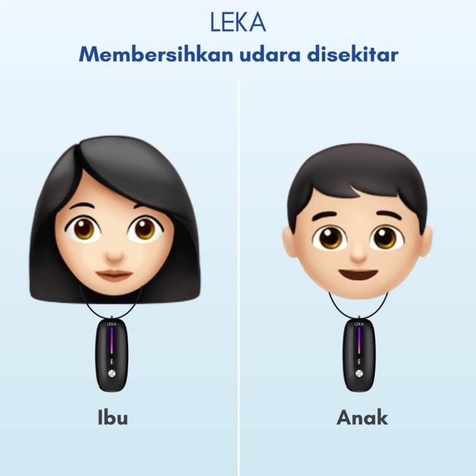 [Leka] Bundling Leka Ap 7220 Personal Ionizer 2Pc