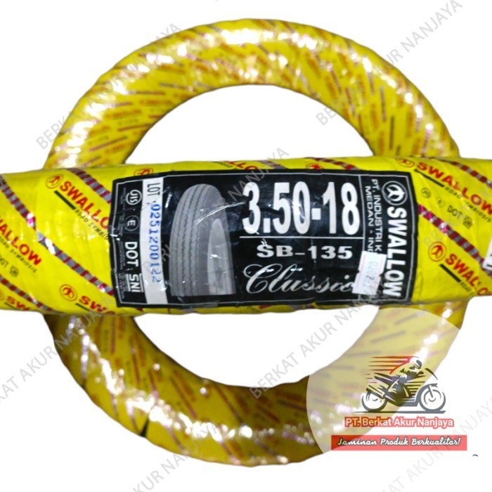 Ban swallow classic sb-135 350 ring 18 Klasik Tubetype