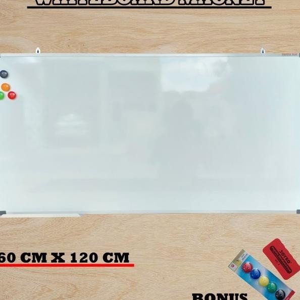 

Papan Tulis + Whiteboard Keiko + Magnet Warna + Spidol Snowman