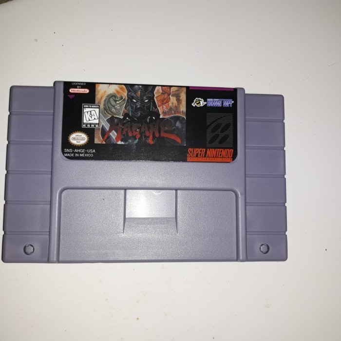 Kaset Super Nintendo / SNES Hagane ( repro )