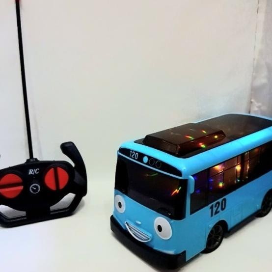 Mobil Bus Tayo Rc Remote Control Musik Lampu