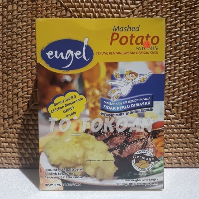 

Terbaru Engel Mashed Potato With Milk 3'S 100 Gr Promo Ready Stok