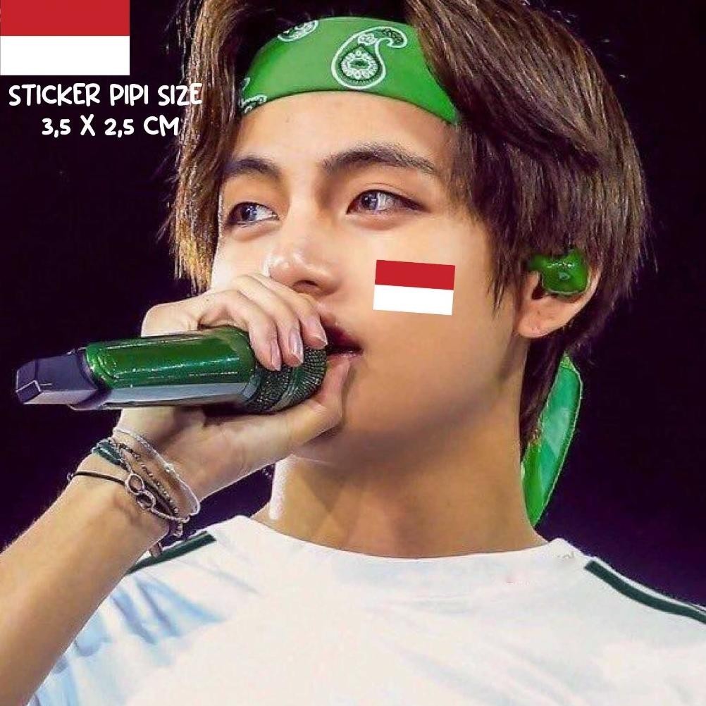 

PROMO AGUSTUS [100 pcs] Sticker / Stiker Bendera Tempelan Pipi Bendera Merah Putih PROMO AKHIR TAHUN