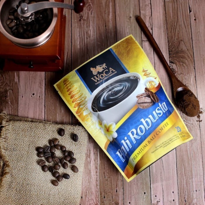 

Woca Kopi Bubuk Bali Robusta 20 Sachets