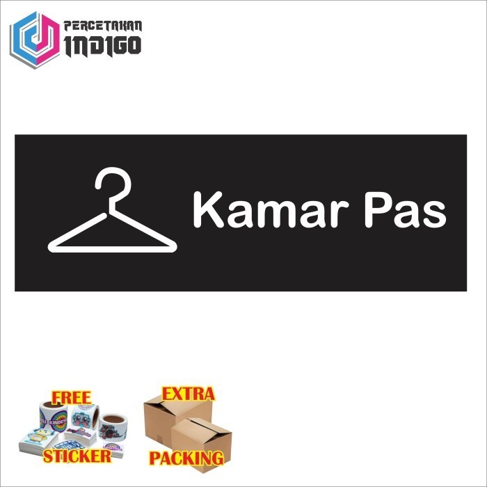 

Promo papan tanda sign board kamar pass 10 x 30 Elegan