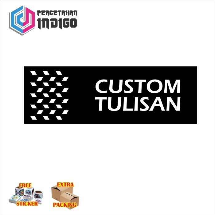 

Murah sign papan akrilik acrylic costum tulisan type k Keren