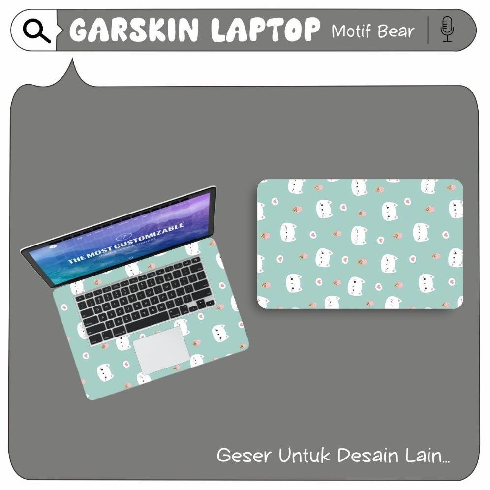 gd-12 Sticker Laptop Motif Cute Cover Protector Notebook Skin Garskin  Minimalis dan Lucu Pelindung 