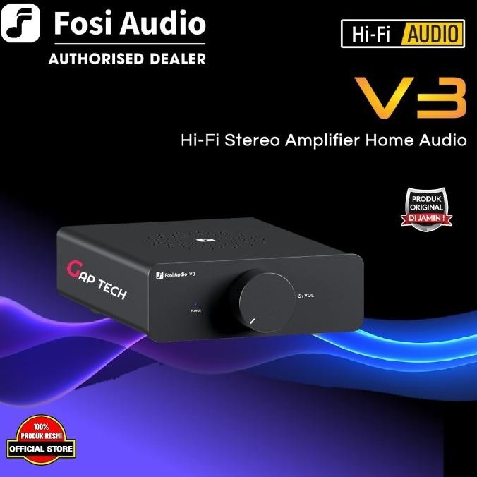 Fosi Audio V3 / V 3 Hi-Fi Stereo Amplifier Home Audio