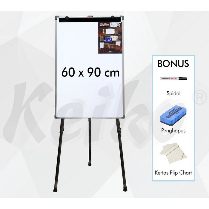 

Flip Chart / Flipchart / Papan Presentasi Keiko 60 x 90 cm
