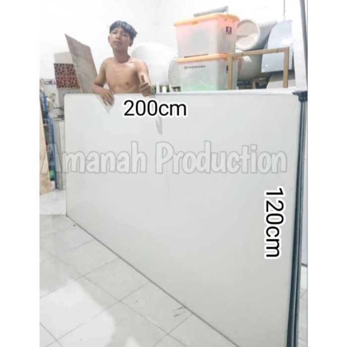 

Papan Tulis Whiteboard Ukuran 120Cm X 200Cm Single Face