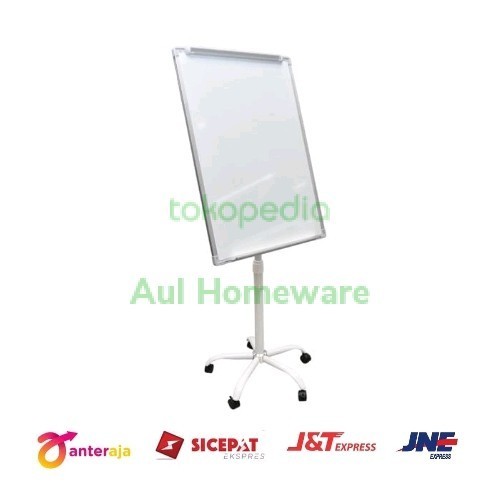 

Papan Tulis / White Board / Flipchart Dengan Roda