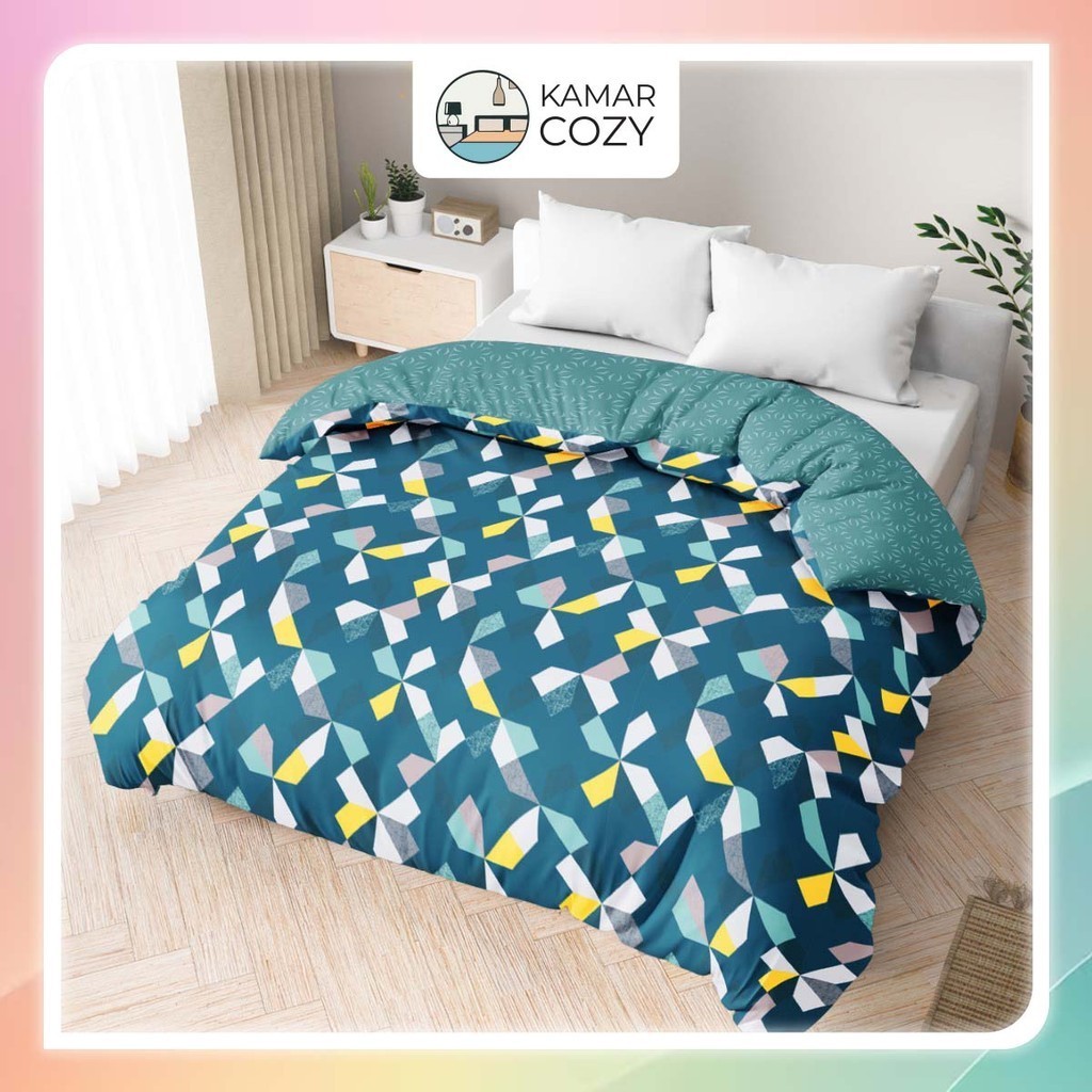 Kintakun DLUXE Bed Cover Only / Selimut Tebal / Comforter 180 x 200 King Amadea Aesthetic Badcover E