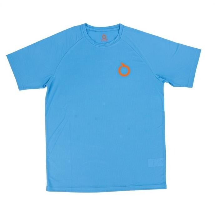 BAJU OLAHRAGA LARI ORTUSEIGHT HYPERSONIC RN JERSEY - CYAN