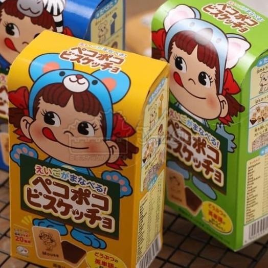 Fujiya With Peko Poko Choco Biscuit / Biskuit Jepang Untuk Anak