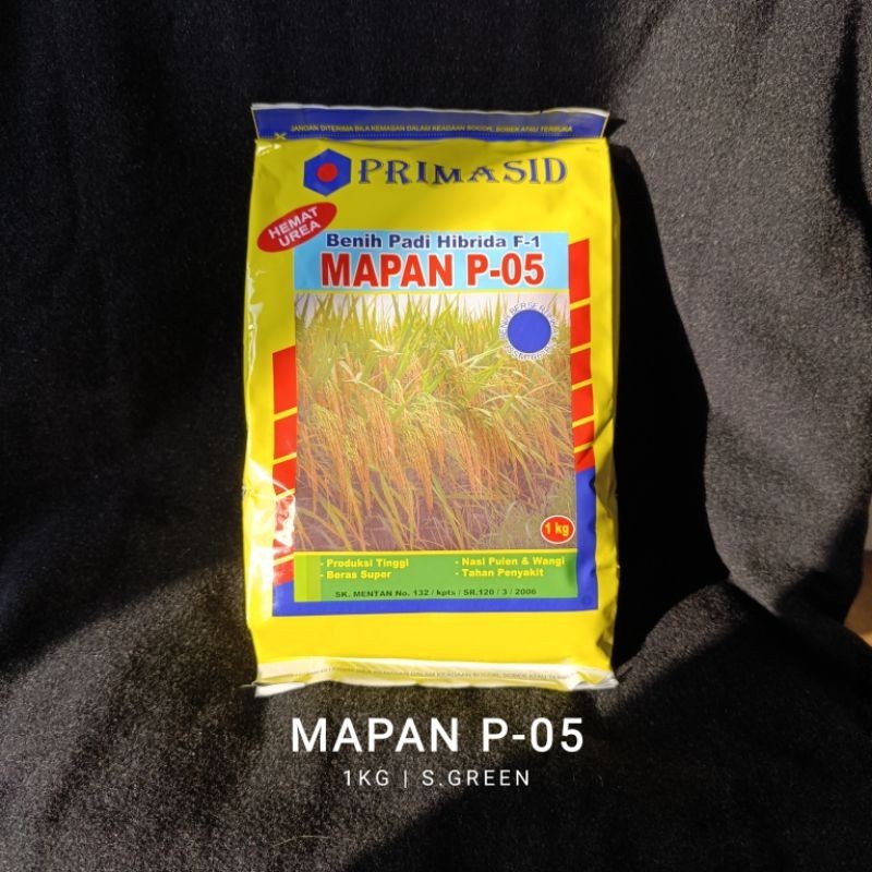 Benih padi hibrida MAPAN P-05