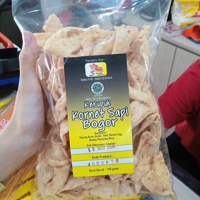 

Kerupuk Kornet Sapi A9