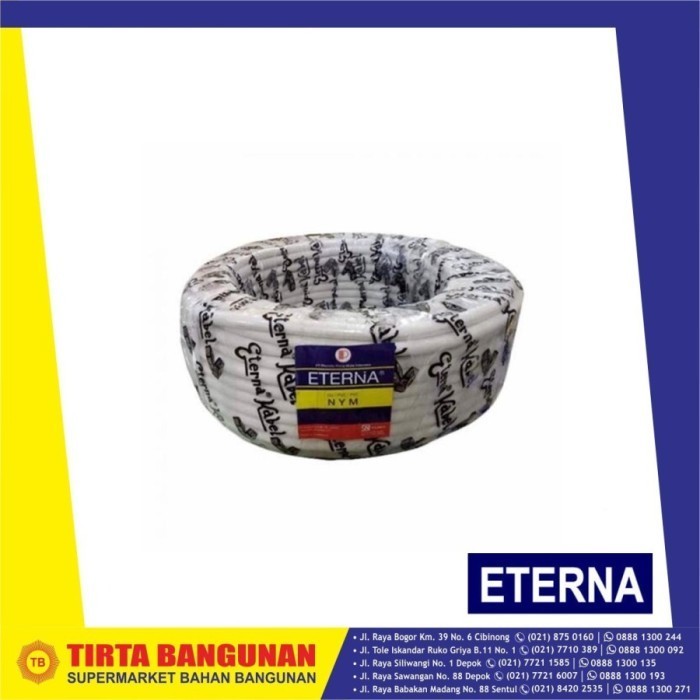 Kabel Eterna Nym 2 X 2,5 50 Meter