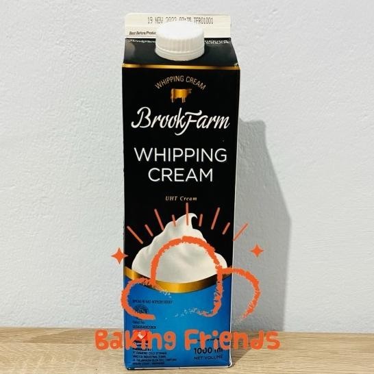 

Brookfarm Whipping Cream 1Liter/Whip Krim 1 Ltr