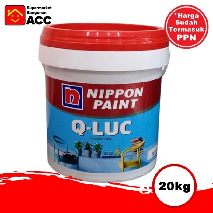 Nippon Qluc Cat Tembok Putih 20Kg