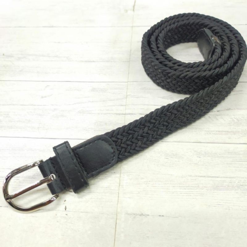 Ikat Pinggang Anak Pria Wanita Tali Elastis Karet Texan